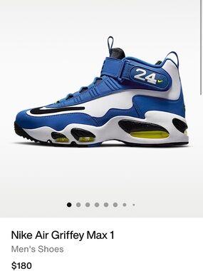 Nike Air Griffey Max 1 Mid sz 9.5 mens new in box !!!